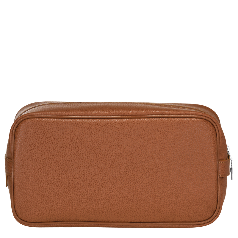 Le Foulonné Toiletry case , Caramel - Leather  - View 3 of 3
