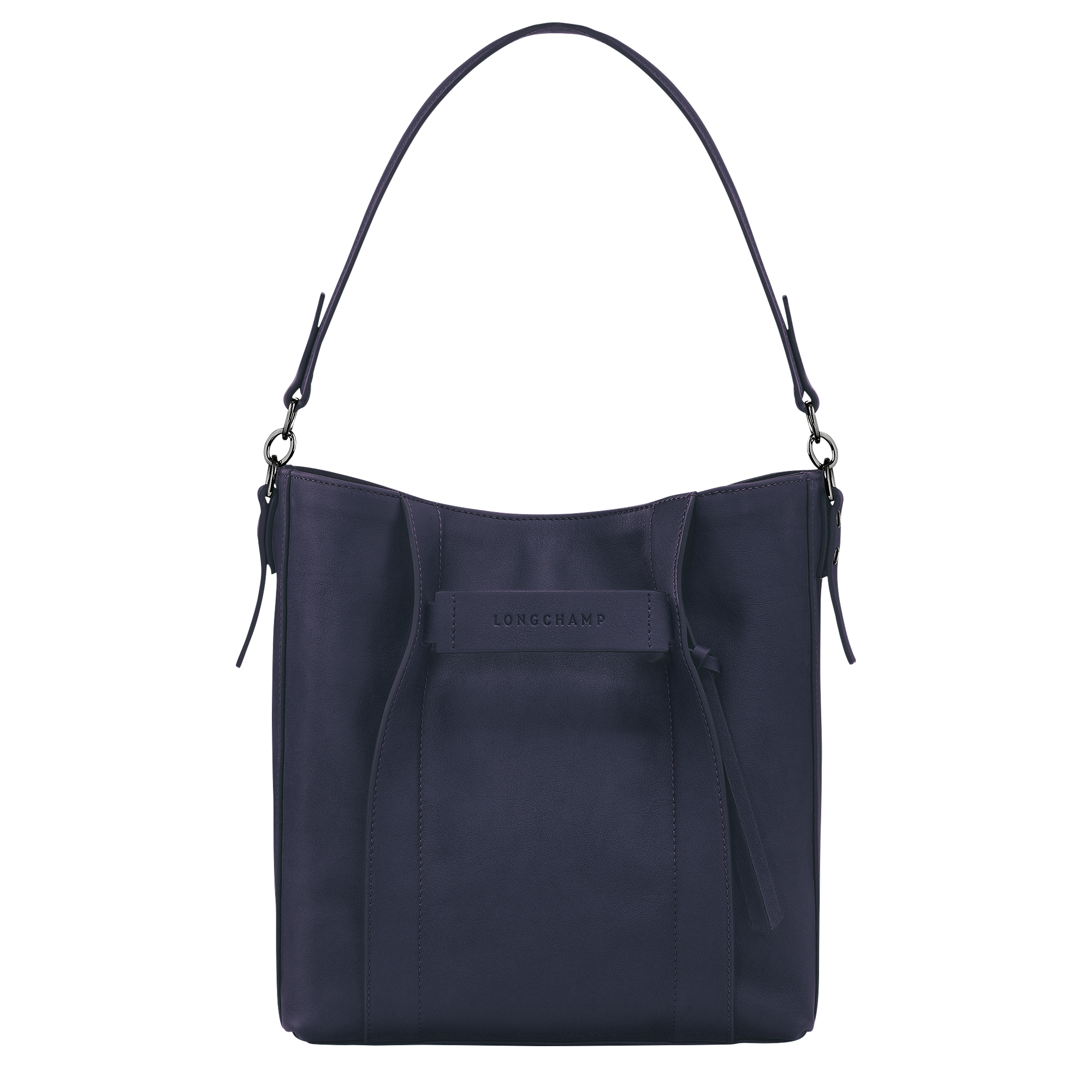 Longchamp 3D Hobo bag M, Bilberry