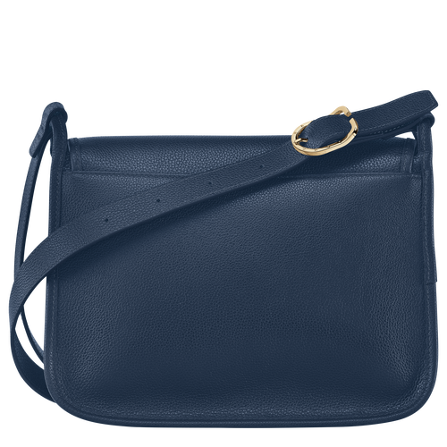 Le Foulonné M Crossbody bag , Navy - Leather - View 4 of 5
