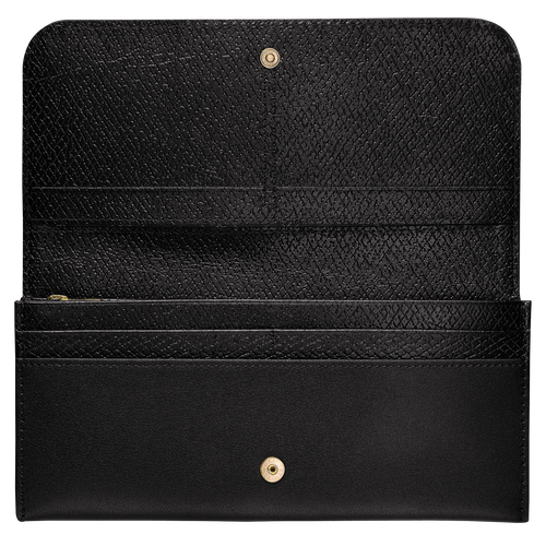 Cavalcade Long continental wallet, Black