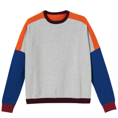 Fall-Winter 2022 Collection Sweater, Orange/Blue