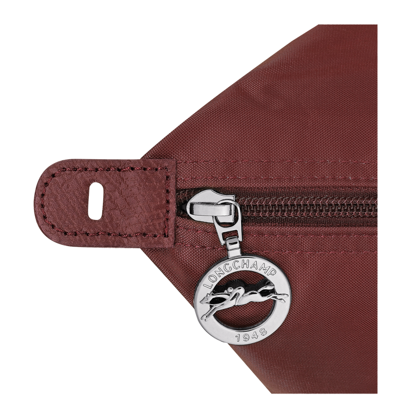 Le Pliage One M Travel bag , Burgundy - Canvas  - View 5 of  6