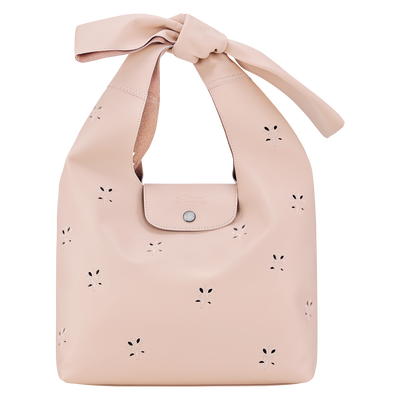 Sac porté épaule M Le Pliage Xtra , Cuir - Nude