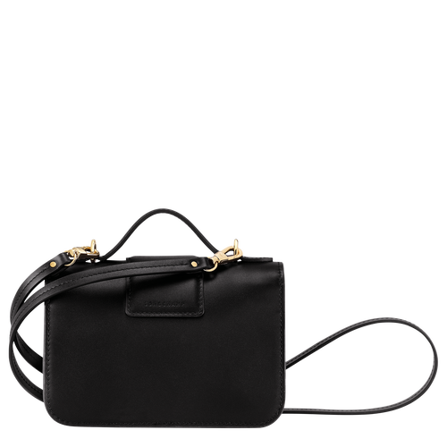 Box-Trot XS Crossbody bag , Black - Leather - View 4 of  6