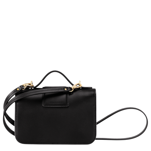 Box-Trot XS Crossbody bag , Black - Leather - View 4 of  6