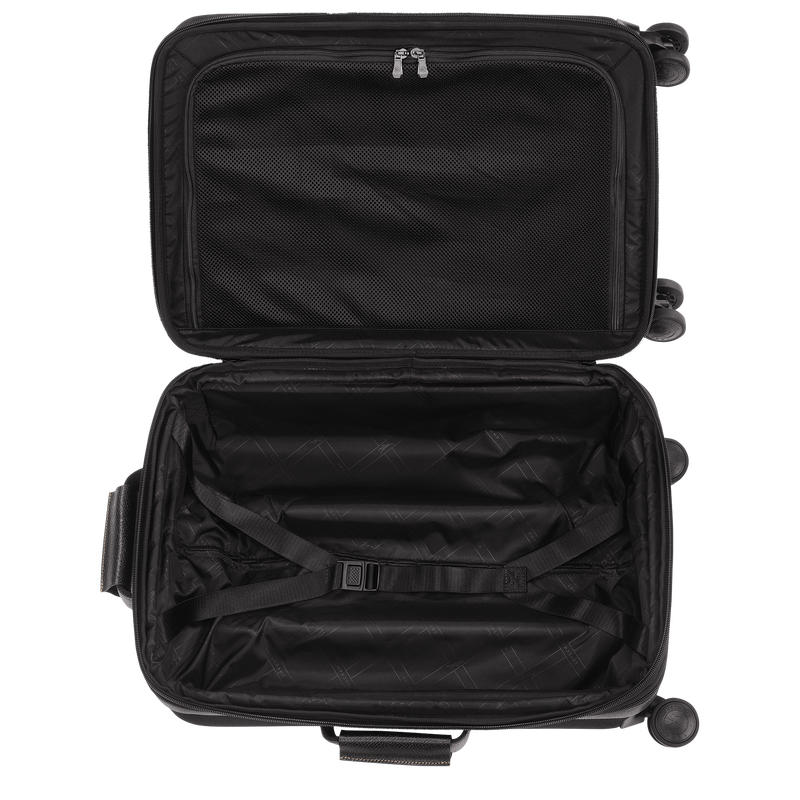 Boxford S Suitcase , Black - Recycled canvas  - View 4 of  4