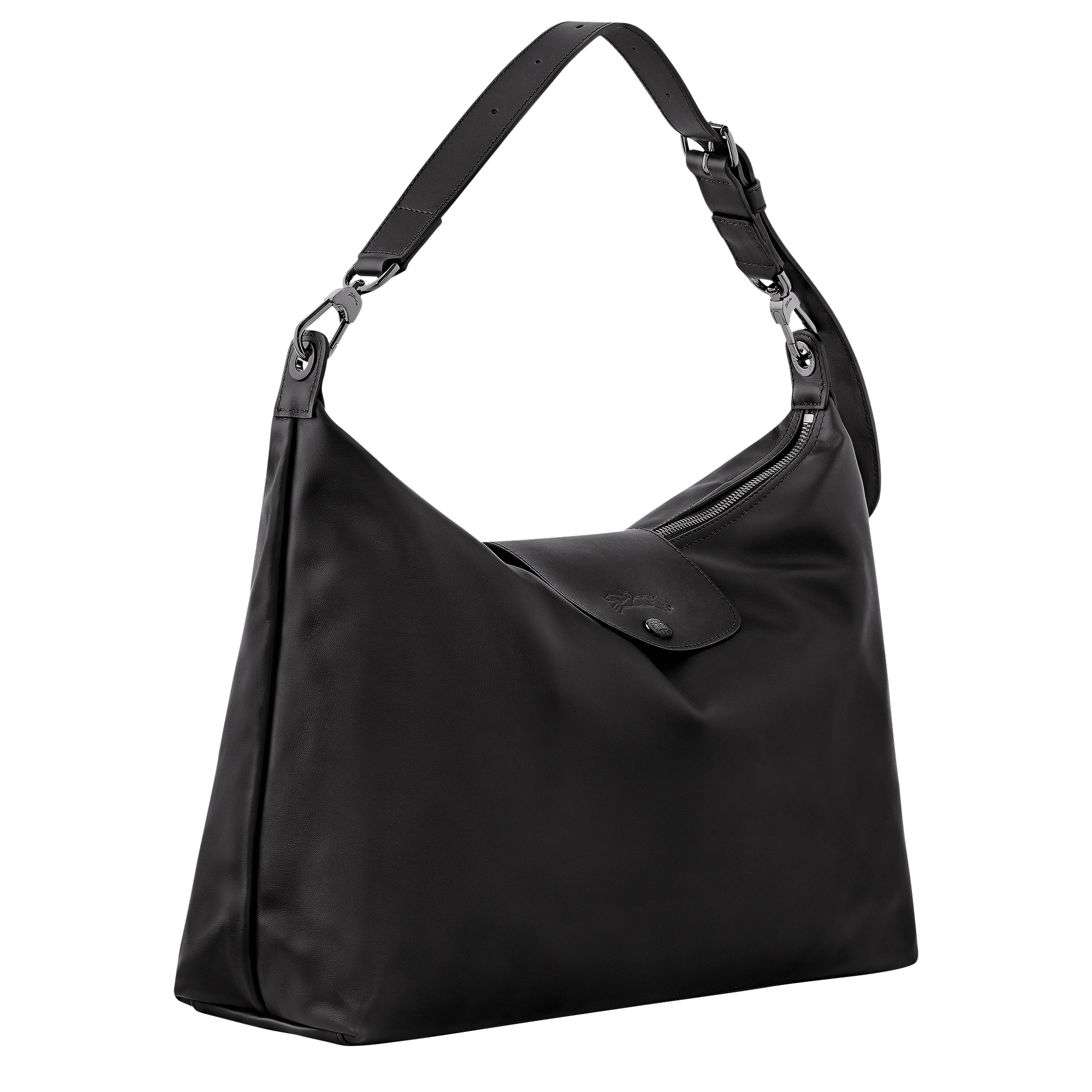 Le Pliage Xtra Mala hobo XL, Preto