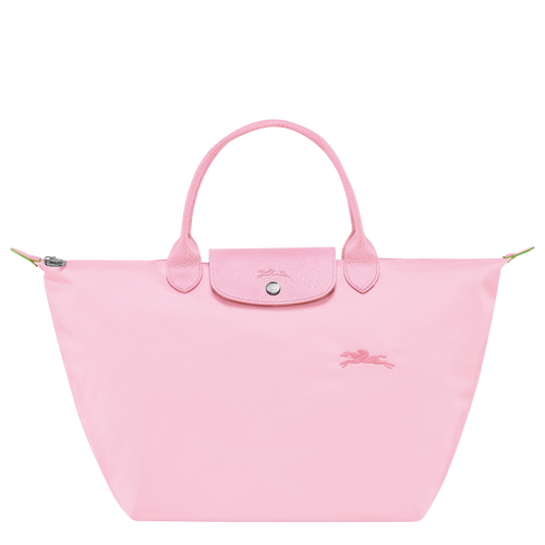 Le Pliage Green M Handbag , Pink - Recycled canvas - View 1 of  5
