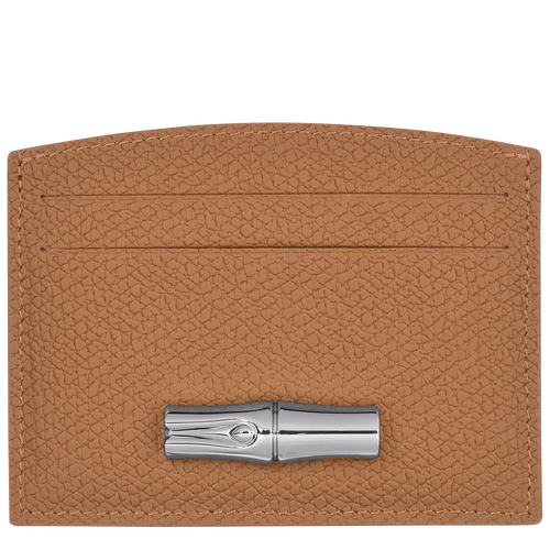 Le Roseau Card holder , Natural - Leather - View 1 of 3