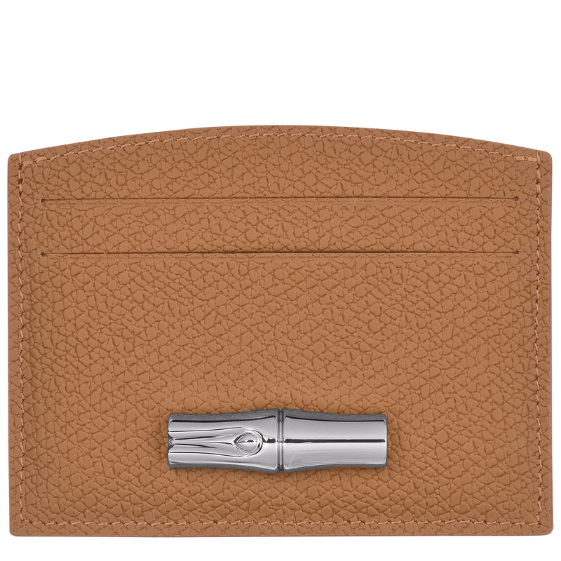 Roseau Card holder Natural - Leather (L3218HPN016)