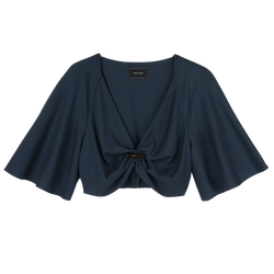 Top , Dark Purple - Crepe
