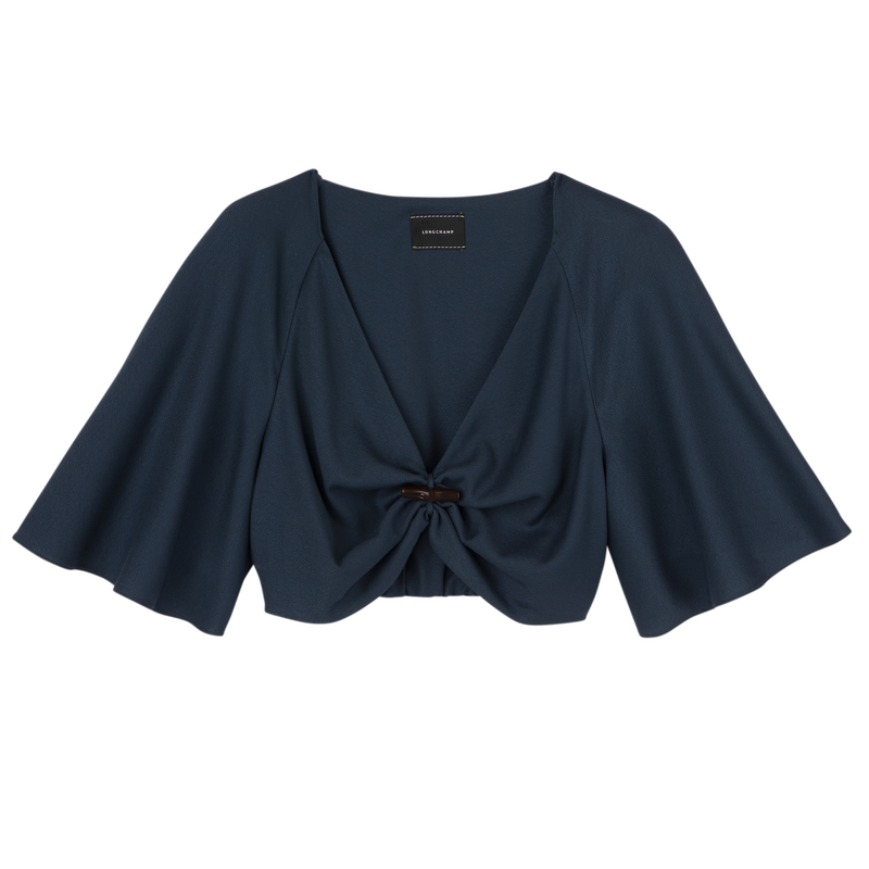 Top , Dark Purple - Crepe  - View 1 of  4