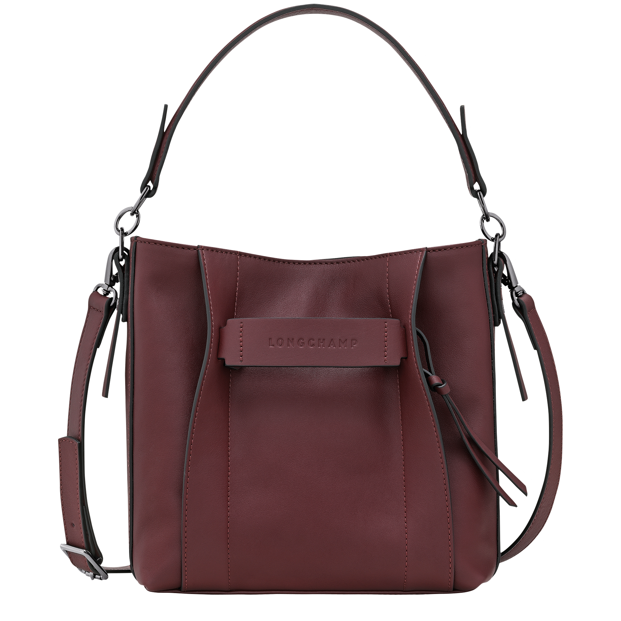 Longchamp 3D Borsa a tracolla S,  Amaranto