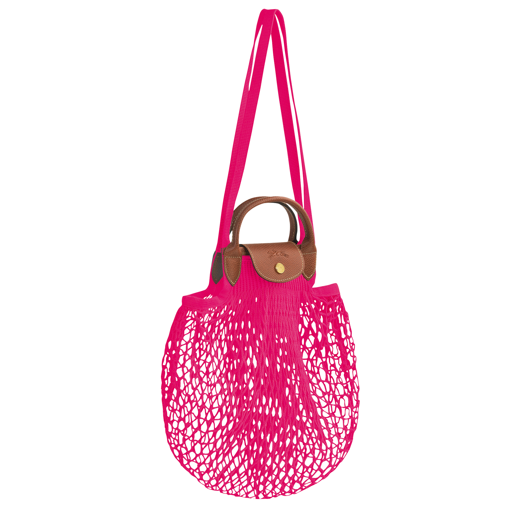 Le Pliage filet L Mesh bag Candy Canvas (10121HVHP73) Longchamp SG