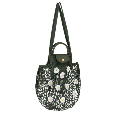 Khaki longchamp bag online