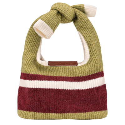 Le Pliage Collection Borsa da spalla M,  Pistacchio/Amaranto