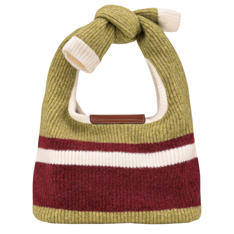 Borsa da spalla M Le Pliage Collection , Tela - Pistacchio/Amaranto  - View 4 of  4