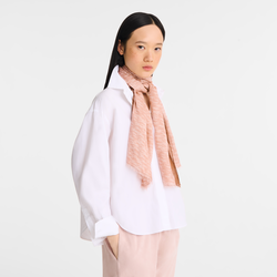 Chevaux Stole , Pink Tea - Horse print