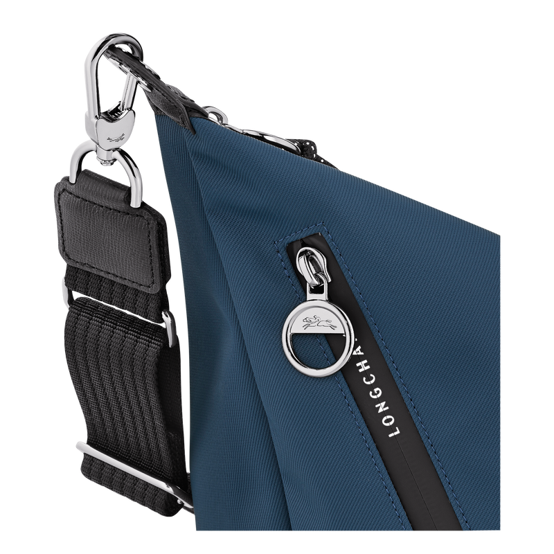 Le Pliage Energy M Crossbody bag , Dark Purple - Canvas  - View 6 of 6