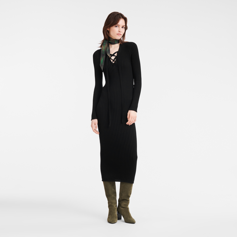 Robe longue ajustée hotsell