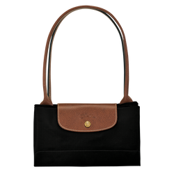 Le Pliage Original Bolso de hombro L, Negro