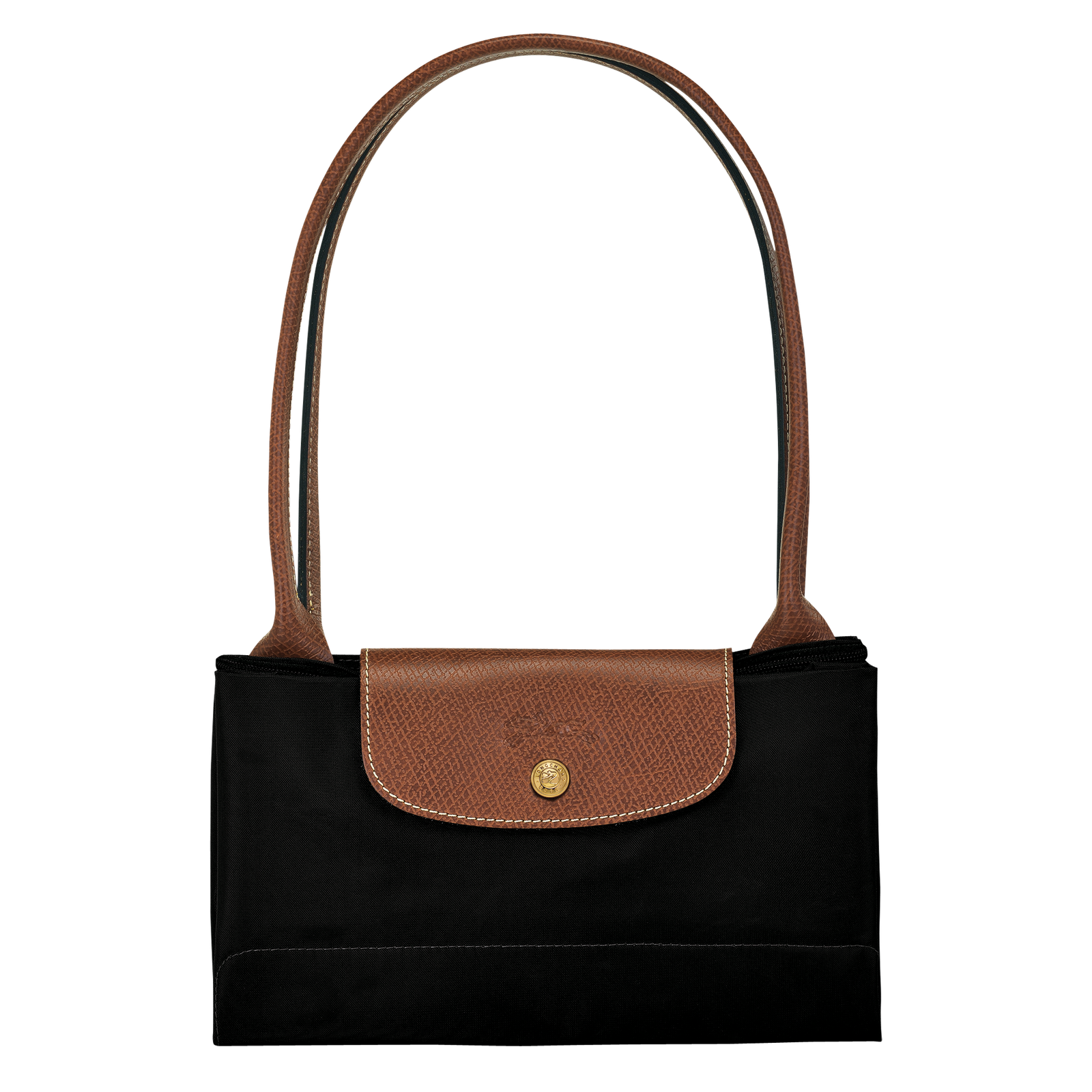 Le Pliage Original L Tote bag Black Recycled canvas Longchamp US