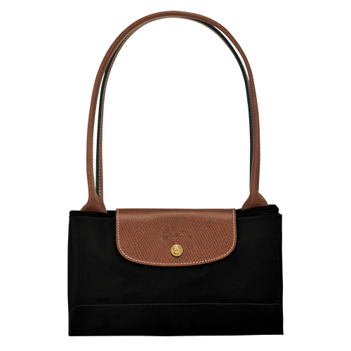 Le Pliage Original L Tote bag , Black - Recycled canvas - View 5 of  6