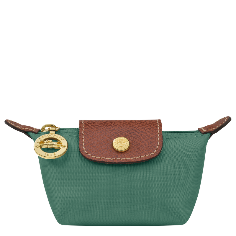 Le Pliage Original Coin purse , Sage - Recycled canvas  - View 1 of  3