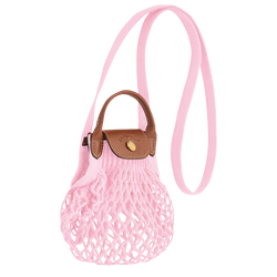 Le Pliage Filet 斜揹袋 XS, 粉紅色