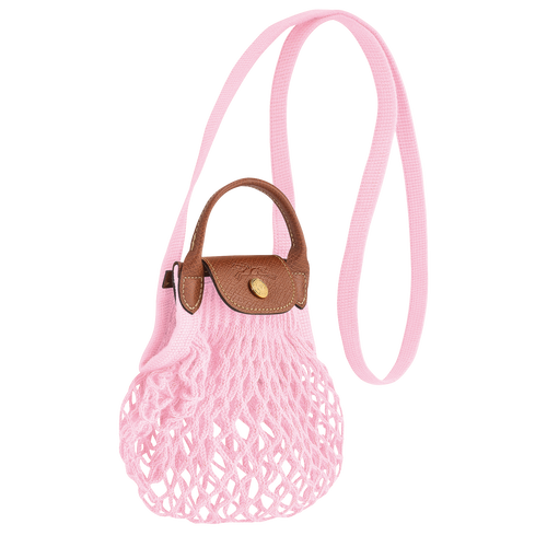 Le Pliage Filet XS Mesh bag Pink - Canvas (10139HVH018)