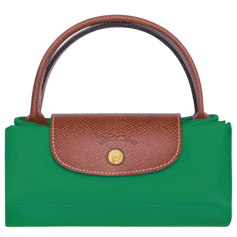 Le Pliage Original S Handbag Green Recycled canvas Longchamp CA