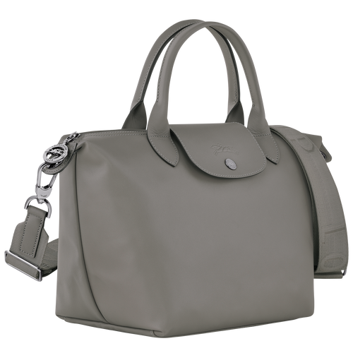 Le Pliage Xtra S Handbag , Turtledove - Leather - View 3 of  6