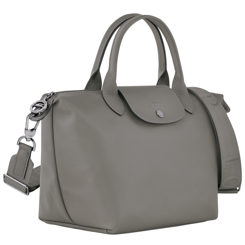 Le Pliage Xtra S Handbag , Turtledove - Leather  - View 3 of  6
