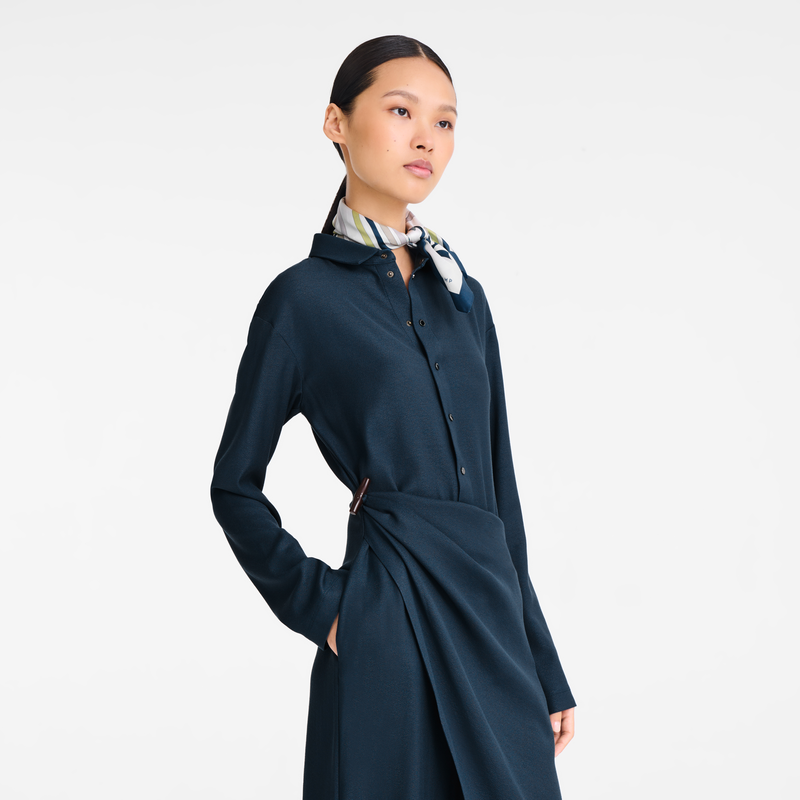 Dress , Ink blue - Crepe  - View 4 of  4