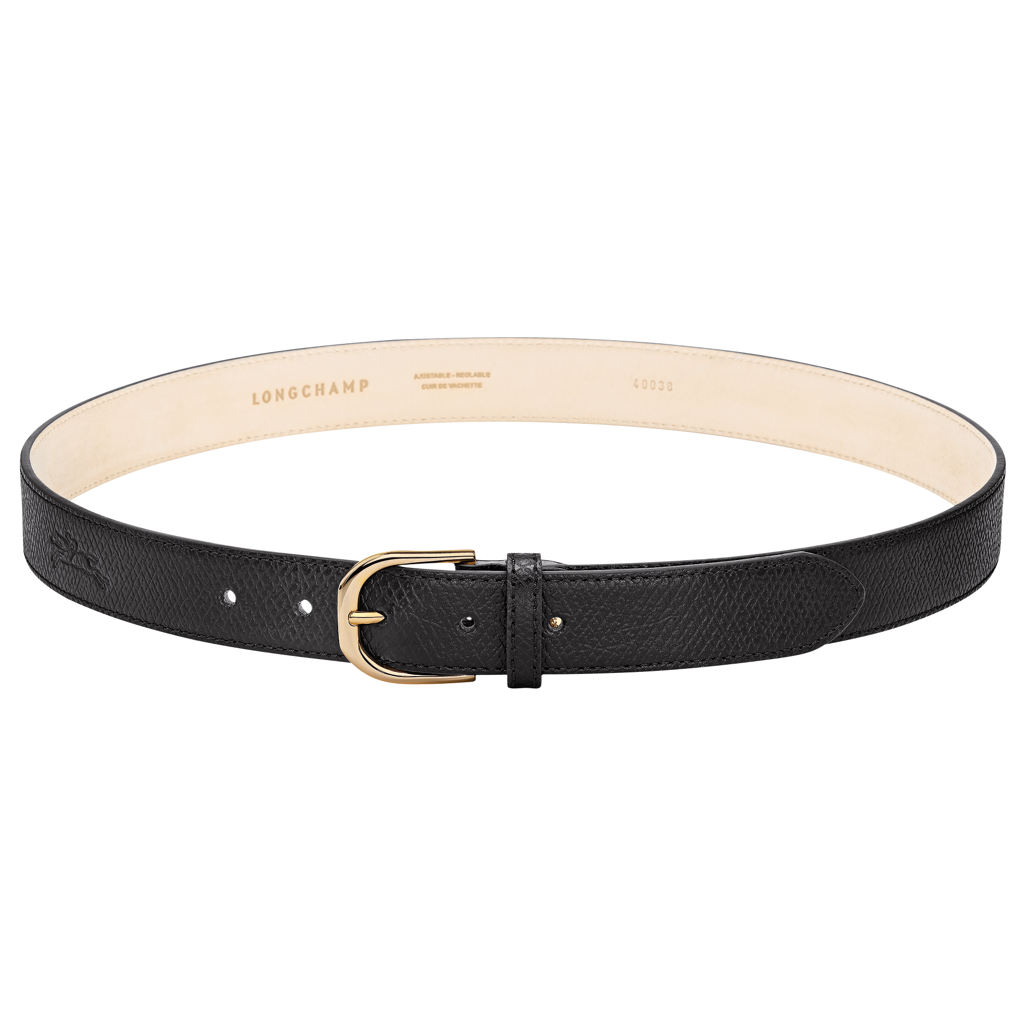 Ladies' belt, Black - View 1 of
2 - zoom in Le Pliage Original Ladies' belt, Black