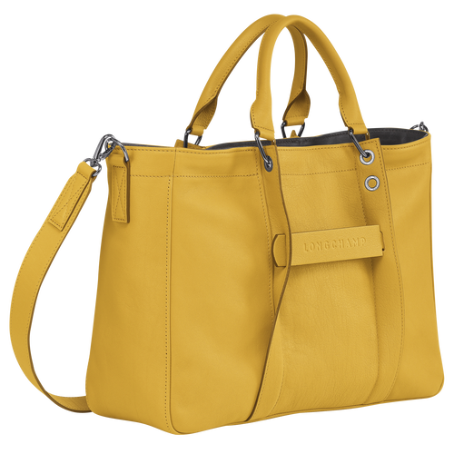 Longchamp 3D Top handle bag M, Yellow