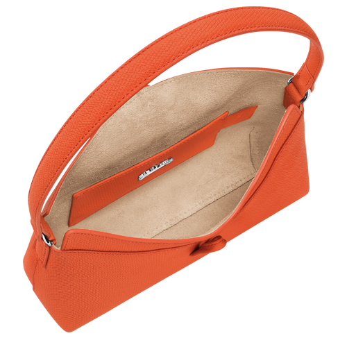 Le Roseau S Hobo bag , Orange - Leather - View 5 of 6