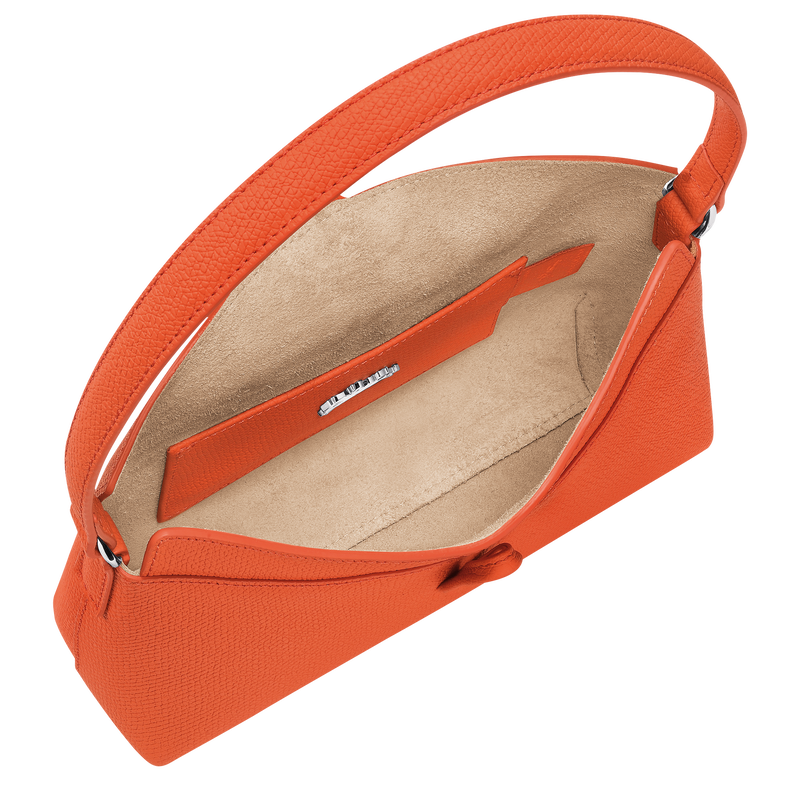 Le Roseau S Hobo bag , Orange - Leather  - View 5 of 6