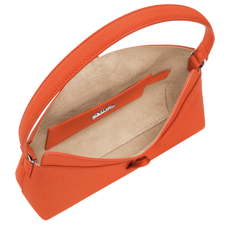 Roseau S Hobo bag , Orange - Leather  - View 5 of  6