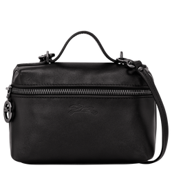 Le Pliage Xtra XS Vanity , Black - Leather