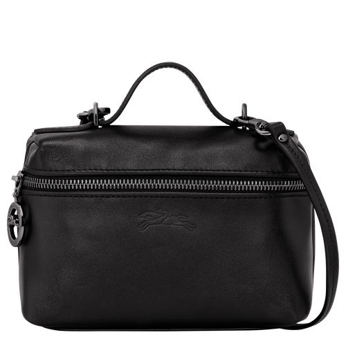 Le Pliage Xtra Crossbodytas XS , Zwart - Leder - Weergave 1 van  5