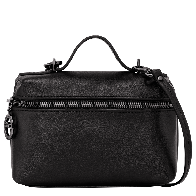 Le Pliage Xtra Crossbodytas XS , Zwart - Leder  - Weergave 1 van  5