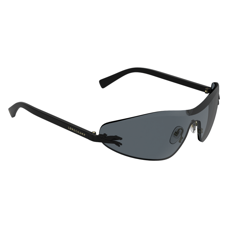 Lunettes de soleil , R&eacute;sine v&eacute;g&eacute;tale - Noir  - Vue 2 de 2