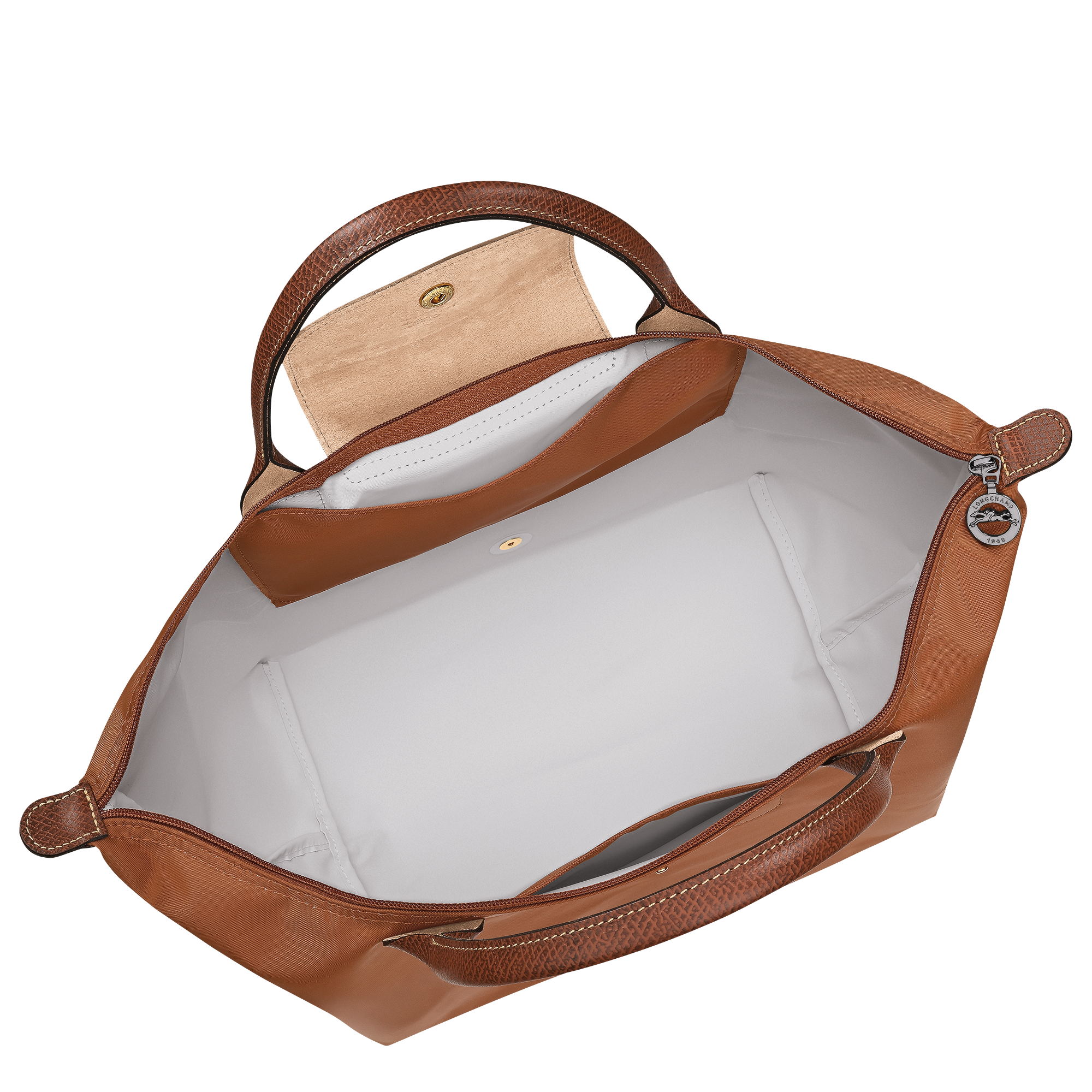 Le Pliage Original Handtasche M, Cognac