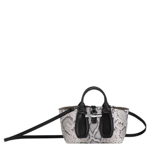 Top handle bag S, Black/White - View 1 of 3 Top handle bag S, Black/White, hi-res - View 1 of 3