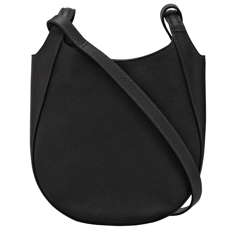 Le Foulonn&eacute; S Crossbody bag , Black - Leather  - View 4 of  6