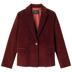 Jacket , Mahogany - Velvet