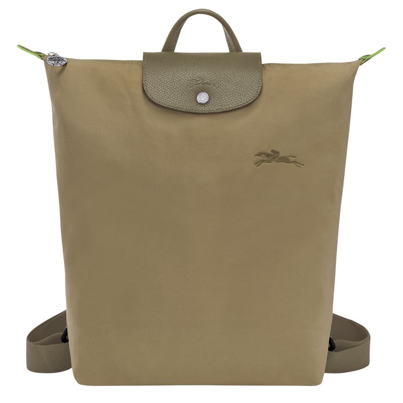 Sac &agrave; dos M Le Pliage Green , Toile recycl&eacute;e - Artichaut  - Vue 1 de 6
