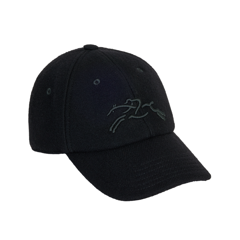 Cap , Black - Knit  - View 2 of  3