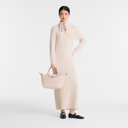 Le Pliage Xtra S Handbag , Nude - Leather